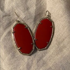 Kendra Scott Danielle Earrings in Rust Color